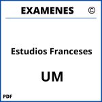 Examenes Estudios Franceses UM