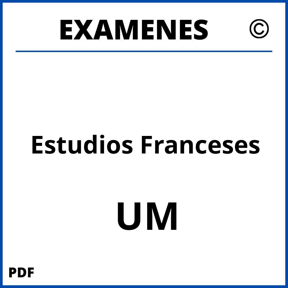 Examenes UM Universidad de Murcia