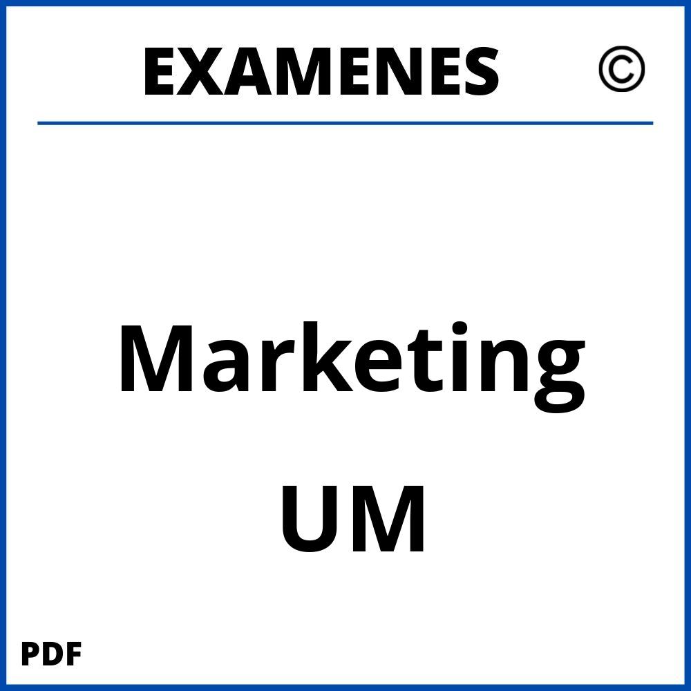 Examenes UM Universidad de Murcia