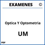 Examenes Optica Y Optometria UM