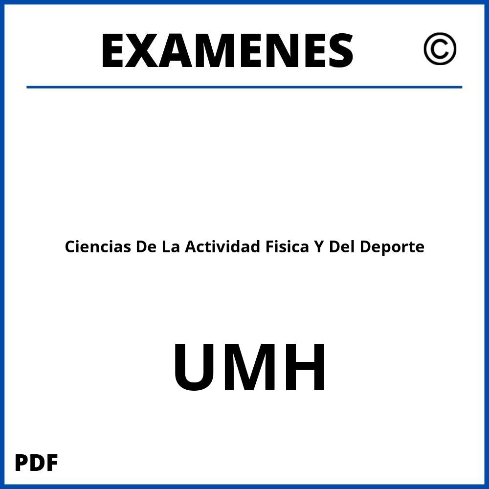 Examenes UMH Universidad Miguel Hernandez de Elche