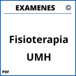 Examenes Fisioterapia UMH