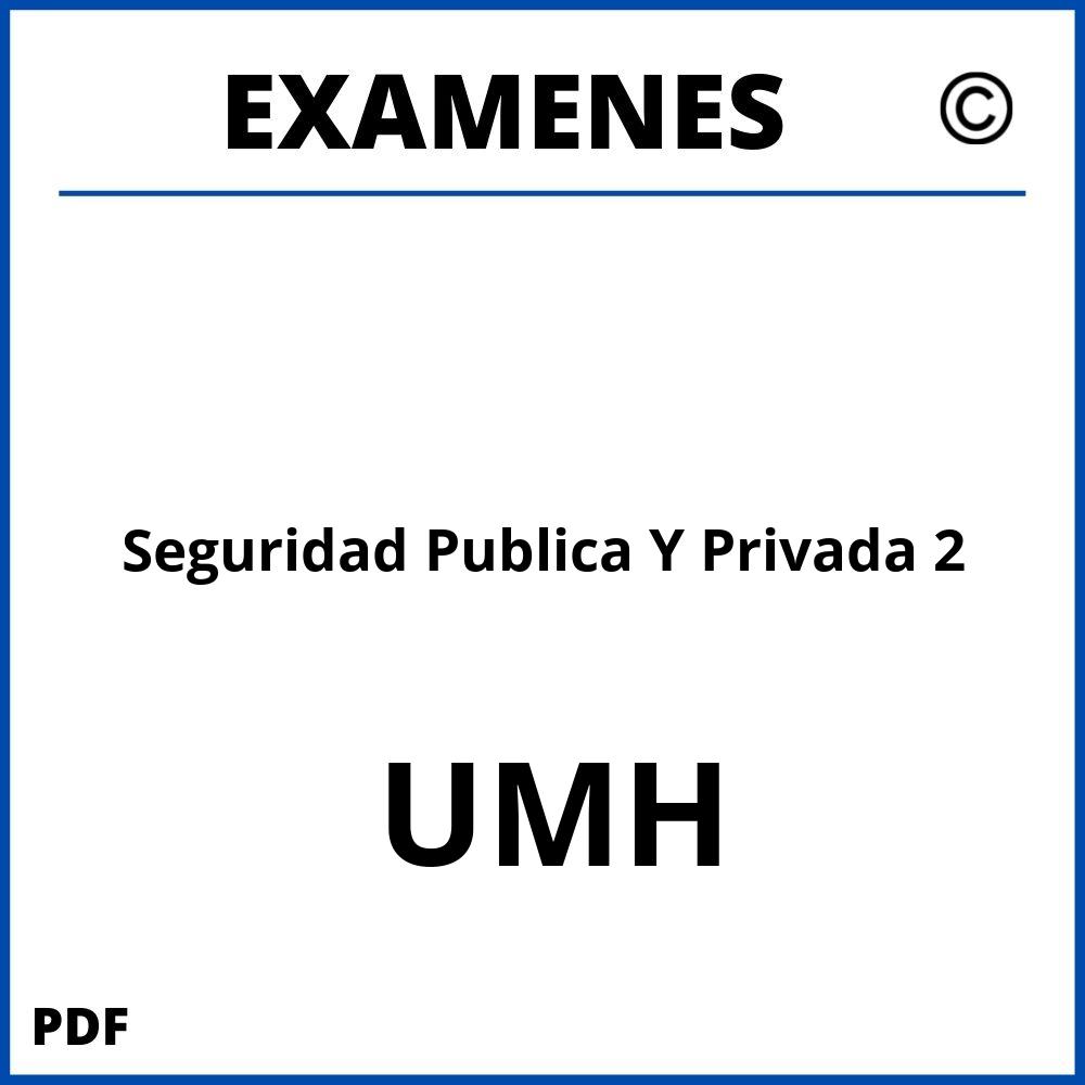 Examenes UMH Universidad Miguel Hernandez de Elche