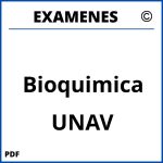 Examenes Bioquimica UNAV