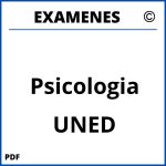 Examenes Psicologia UNED