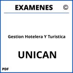 Examenes Gestion Hotelera Y Turistica UNICAN