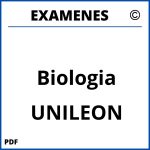 Examenes Biologia UNILEON