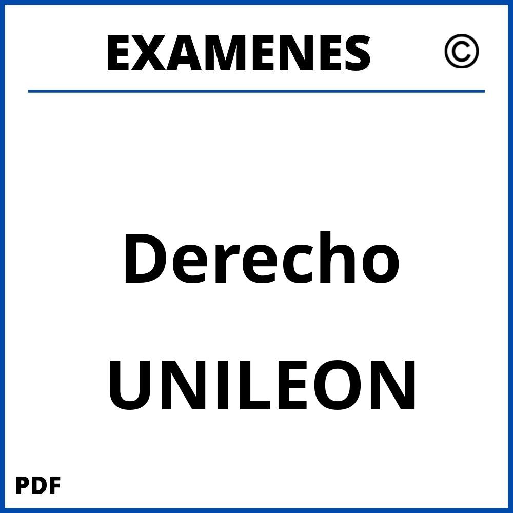 Examenes UNILEON Universidad de Leon