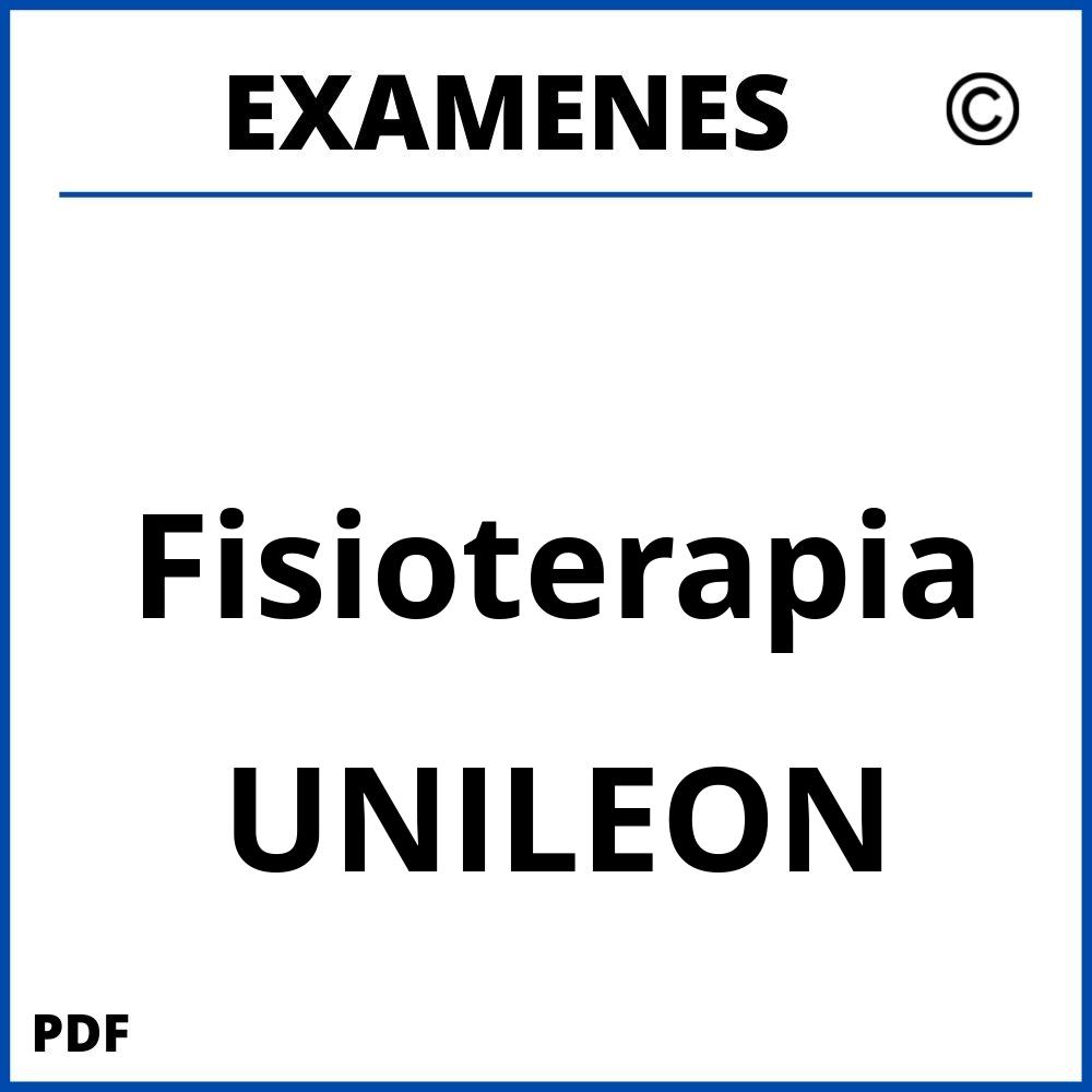 Examenes UNILEON Universidad de Leon