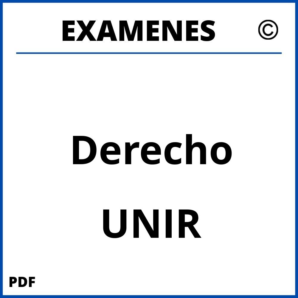 Examenes UNIR Universidad de La Rioja