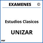 Examenes Estudios Clasicos UNIZAR