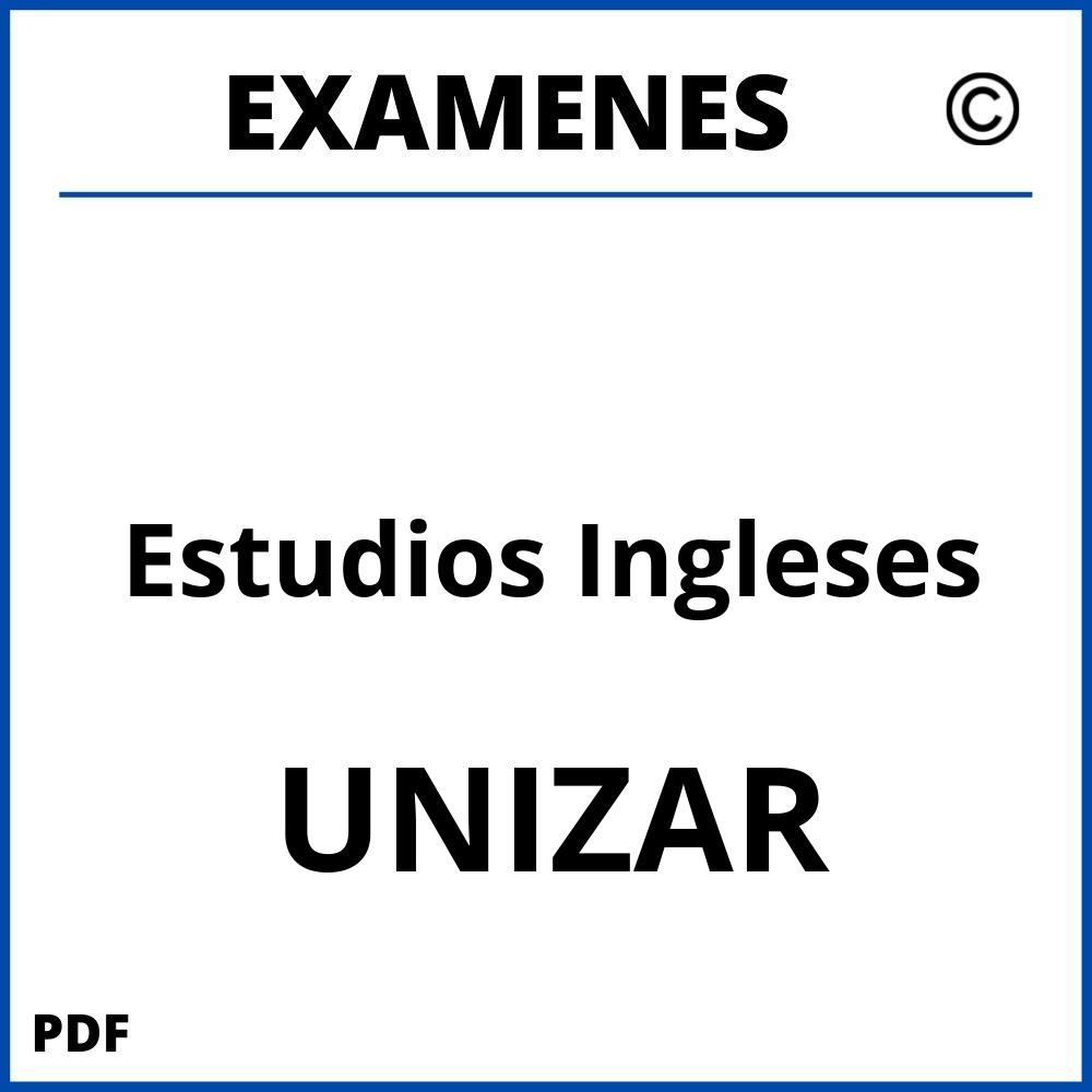 Examenes UNIZAR Universidad de Zaragoza