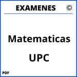 Examenes Matematicas UPC