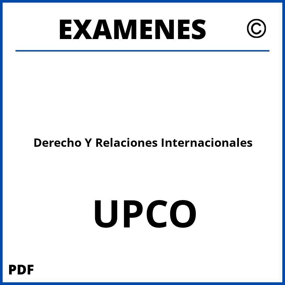 Examenes UPCO Universidad Pontifica de Comillas