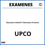 Examenes Educacion Infantil Y Educacion Primaria UPCO