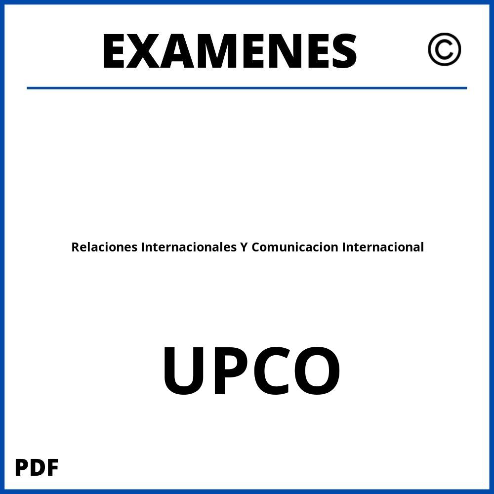 Examenes UPCO Universidad Pontifica de Comillas