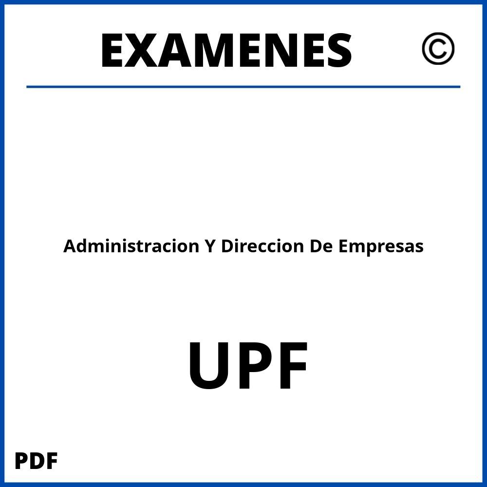 Examenes UPF Universidad Pompeu Fabra