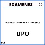 Examenes Nutricion Humana Y Dietetica UPO