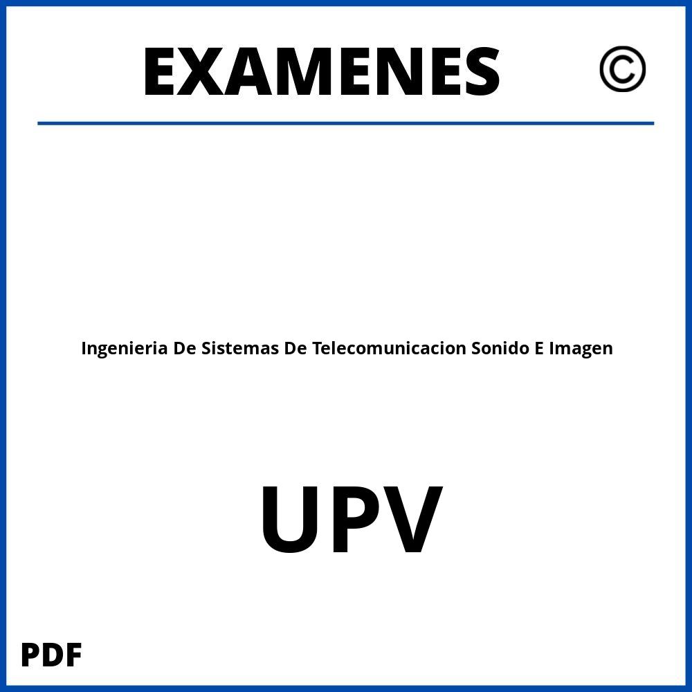 Examenes UPV Universidad Politecnica de Valencia