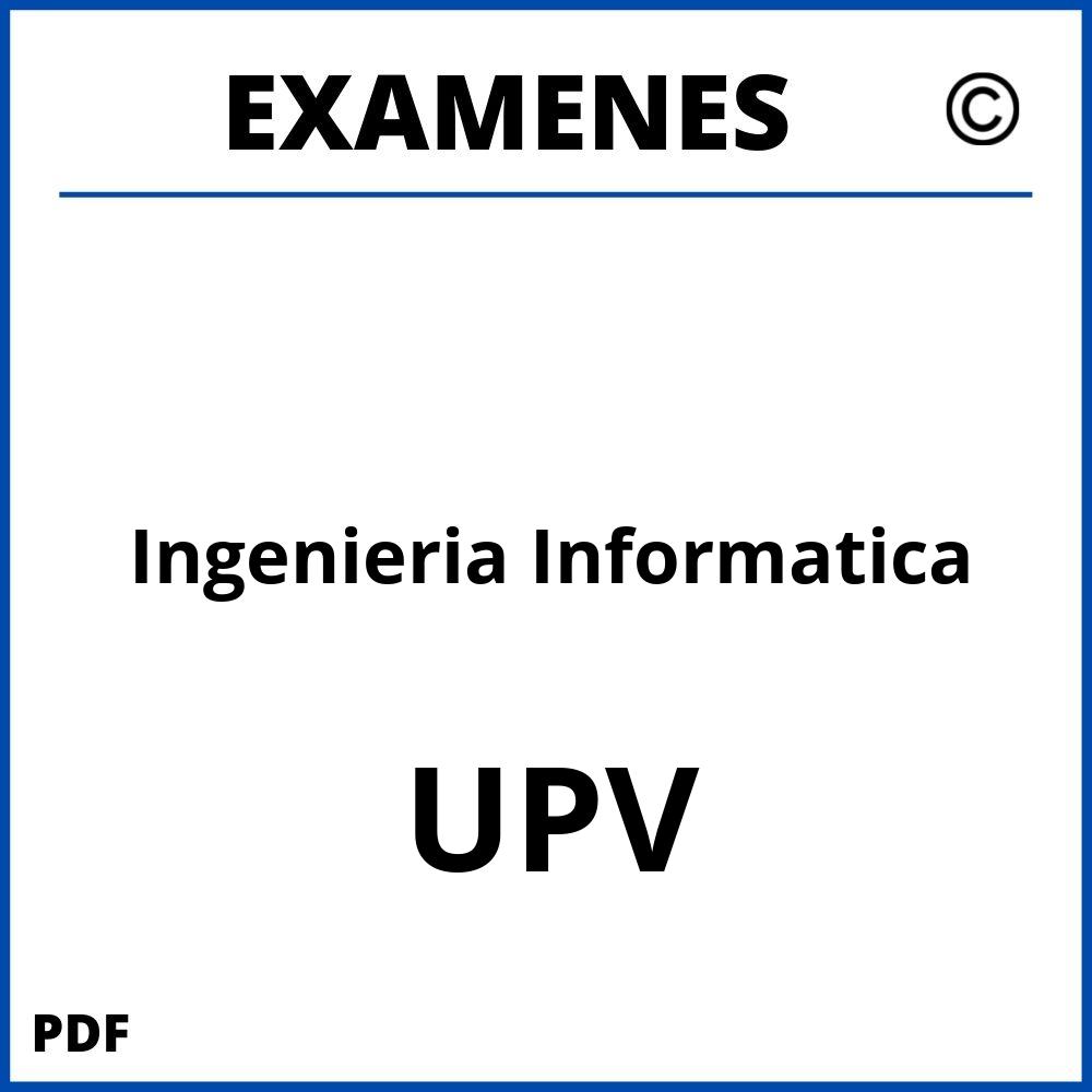 Examenes UPV Universidad Politecnica de Valencia