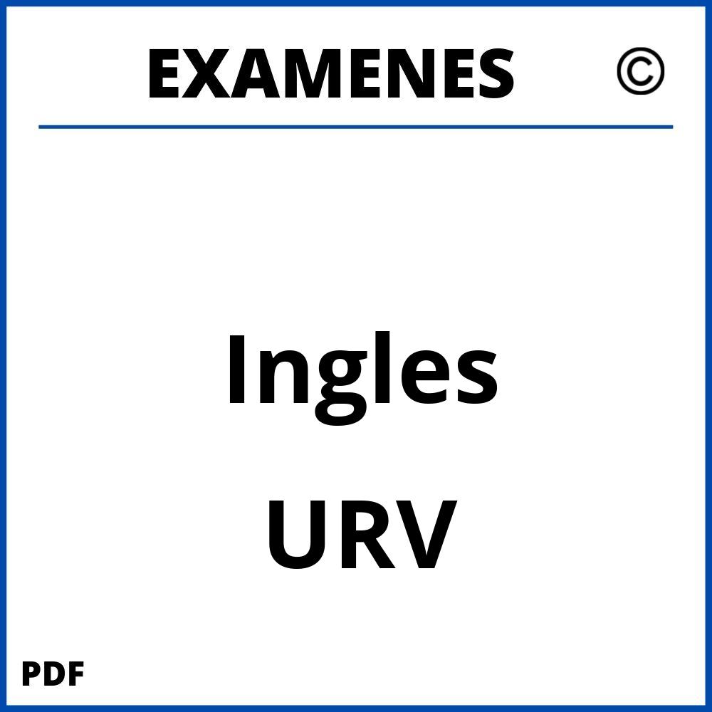 Examenes URV Universidad Rovira i Virgili