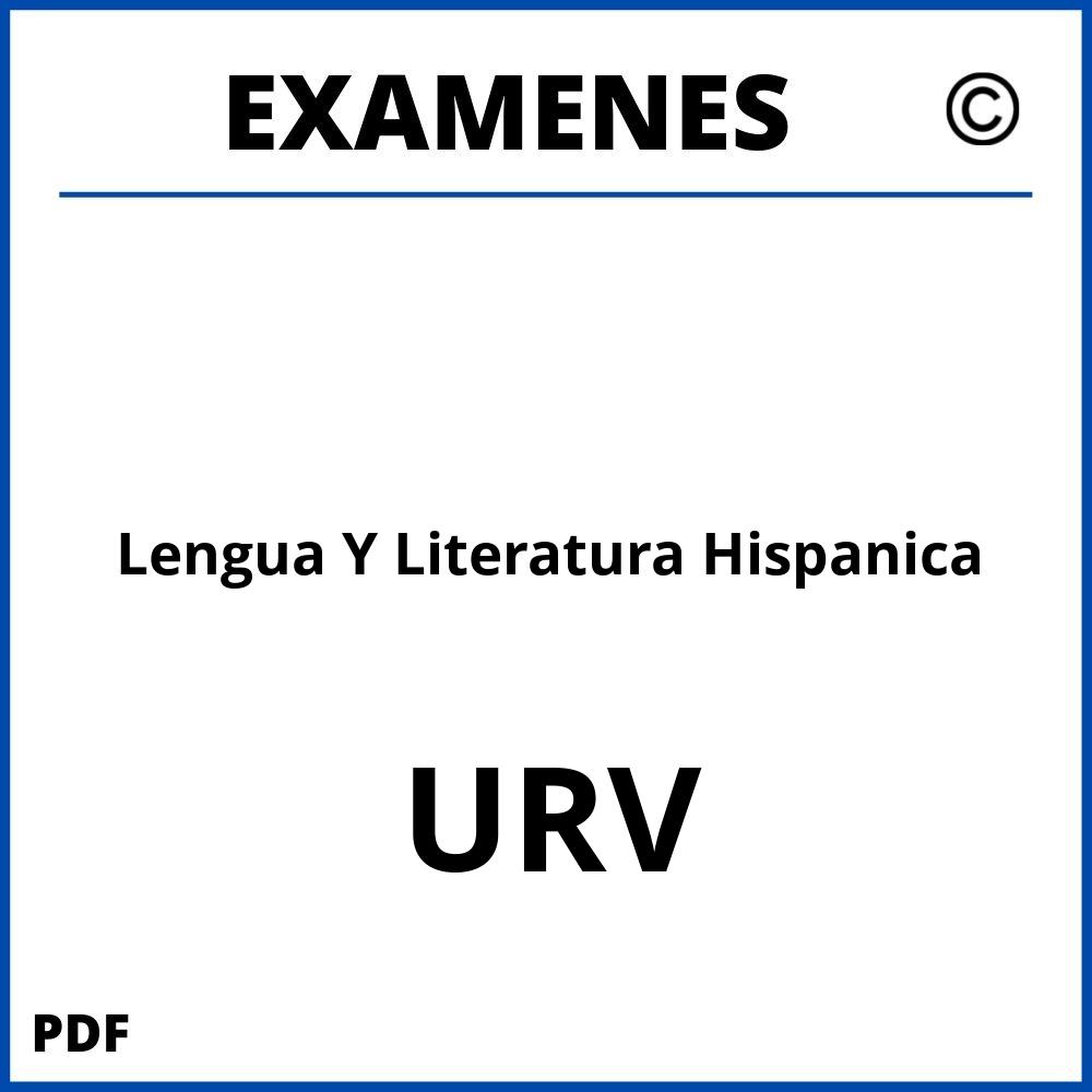 Examenes URV Universidad Rovira i Virgili