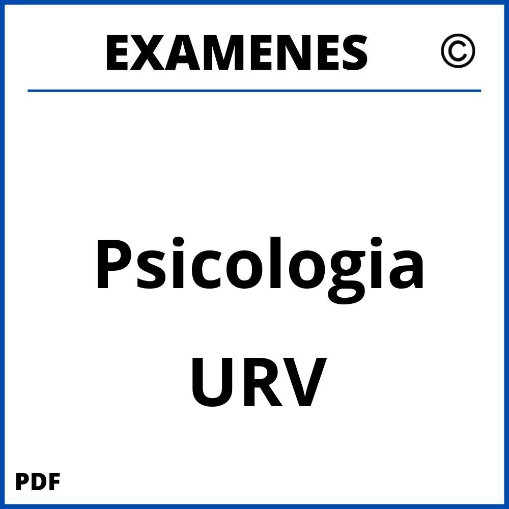 Examenes URV Universidad Rovira i Virgili