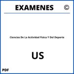 Examenes Ciencias De La Actividad Fisica Y Del Deporte US