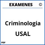 Examenes Criminologia USAL