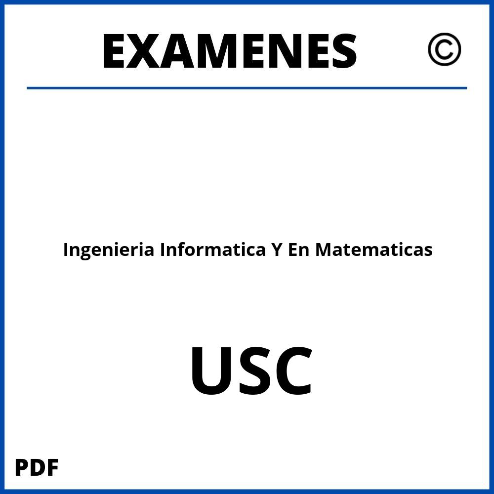 Examenes USC Universidad de Santiago de Compostela