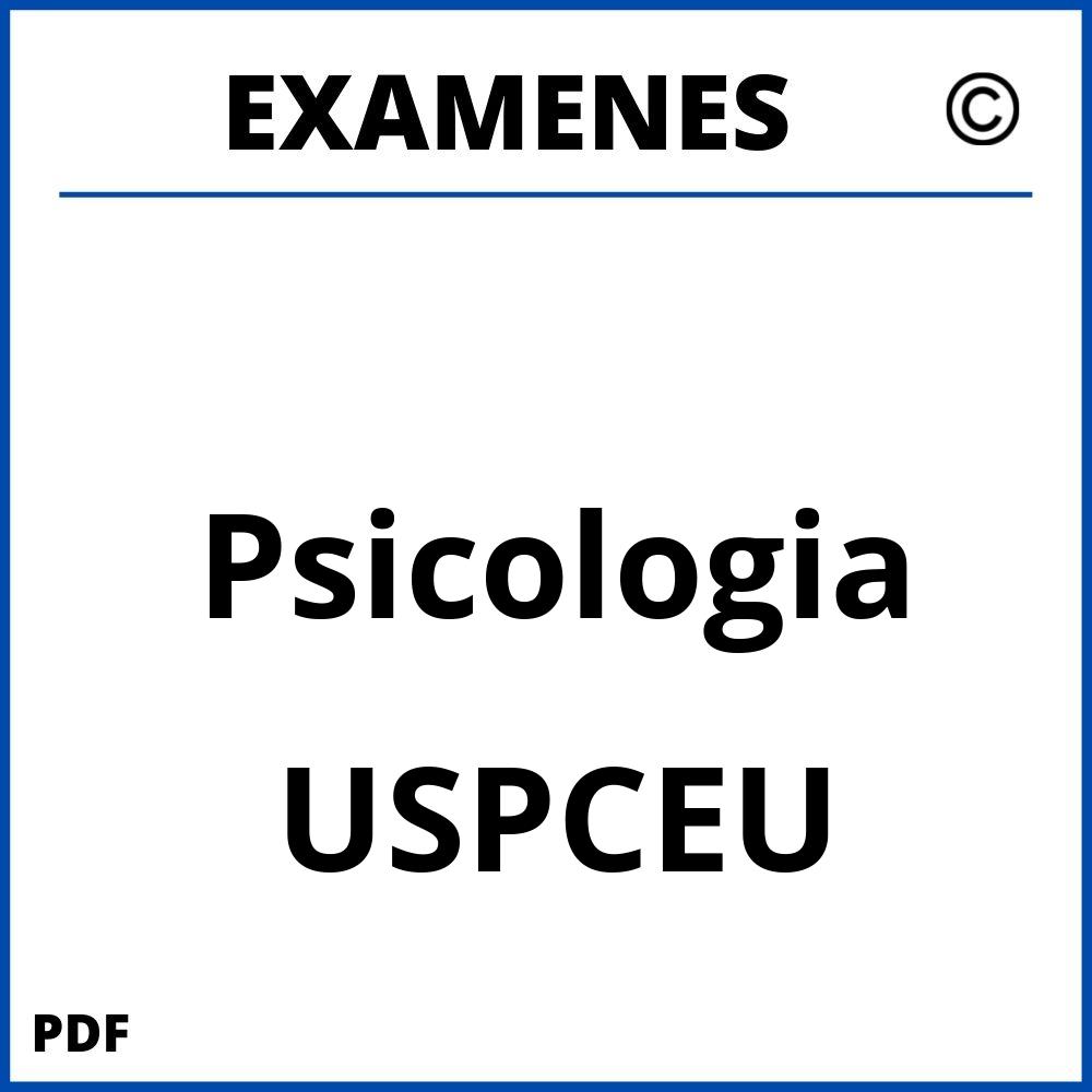 Examenes USPCEU Universidad San Pablo CEU