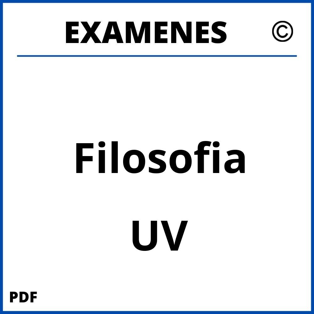 Examenes UV Universidad de Valencia