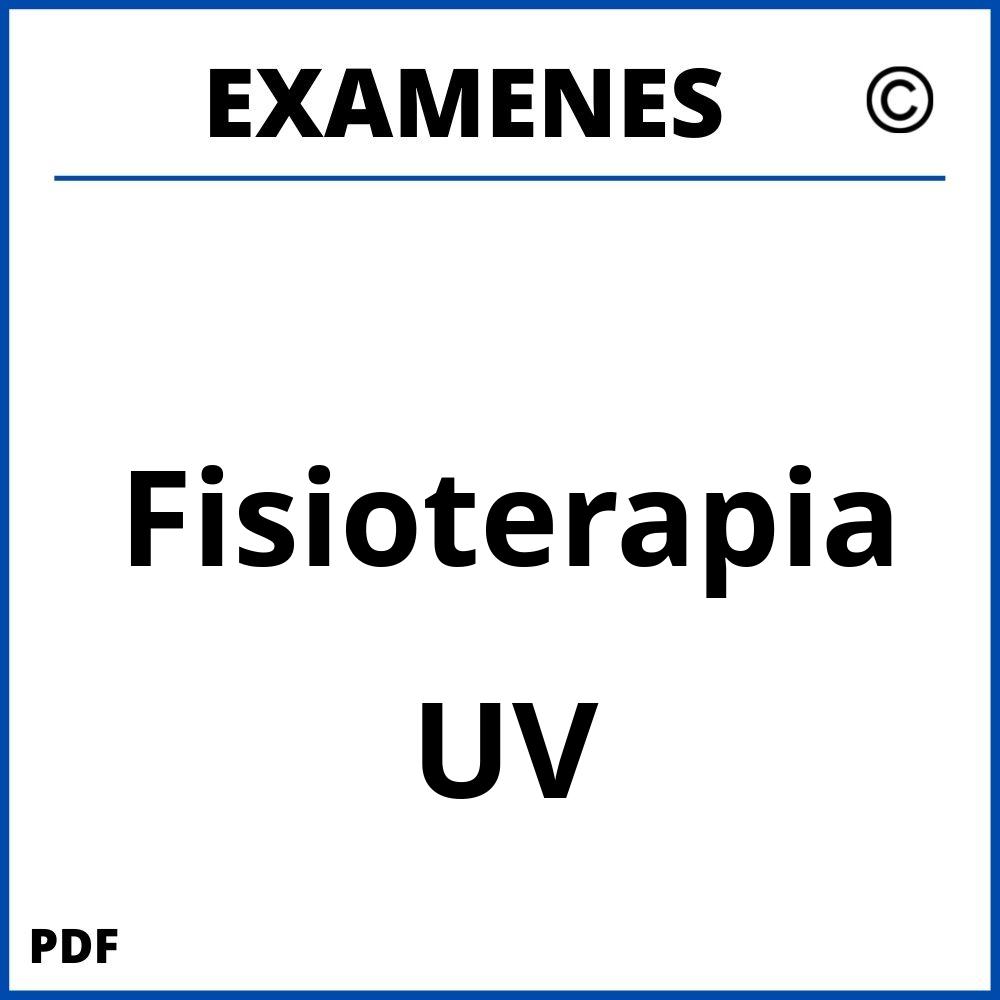 Examenes UV Universidad de Valencia