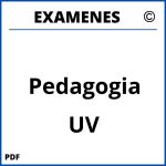 Examenes Pedagogia UV