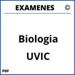 Examenes Biologia UVIC