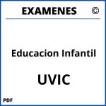 Examenes Educacion Infantil UVIC