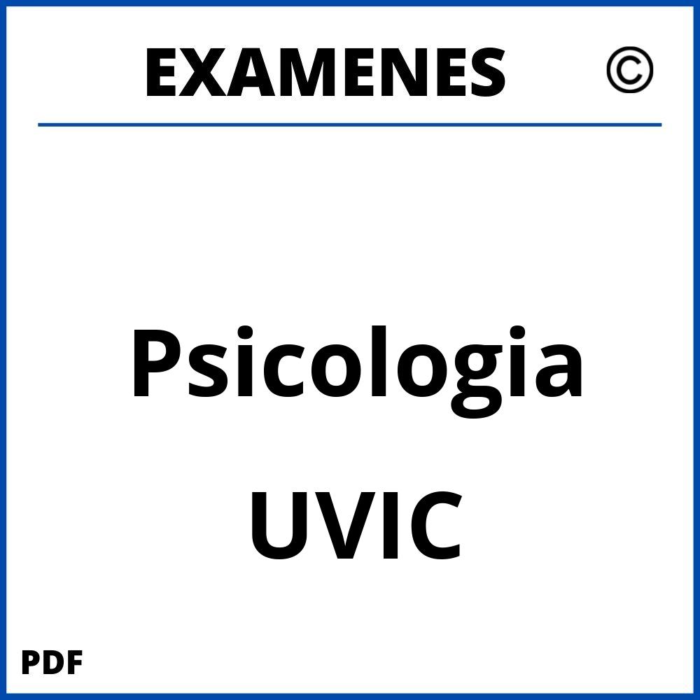 Examenes UVIC Universidad Central de Catalunya